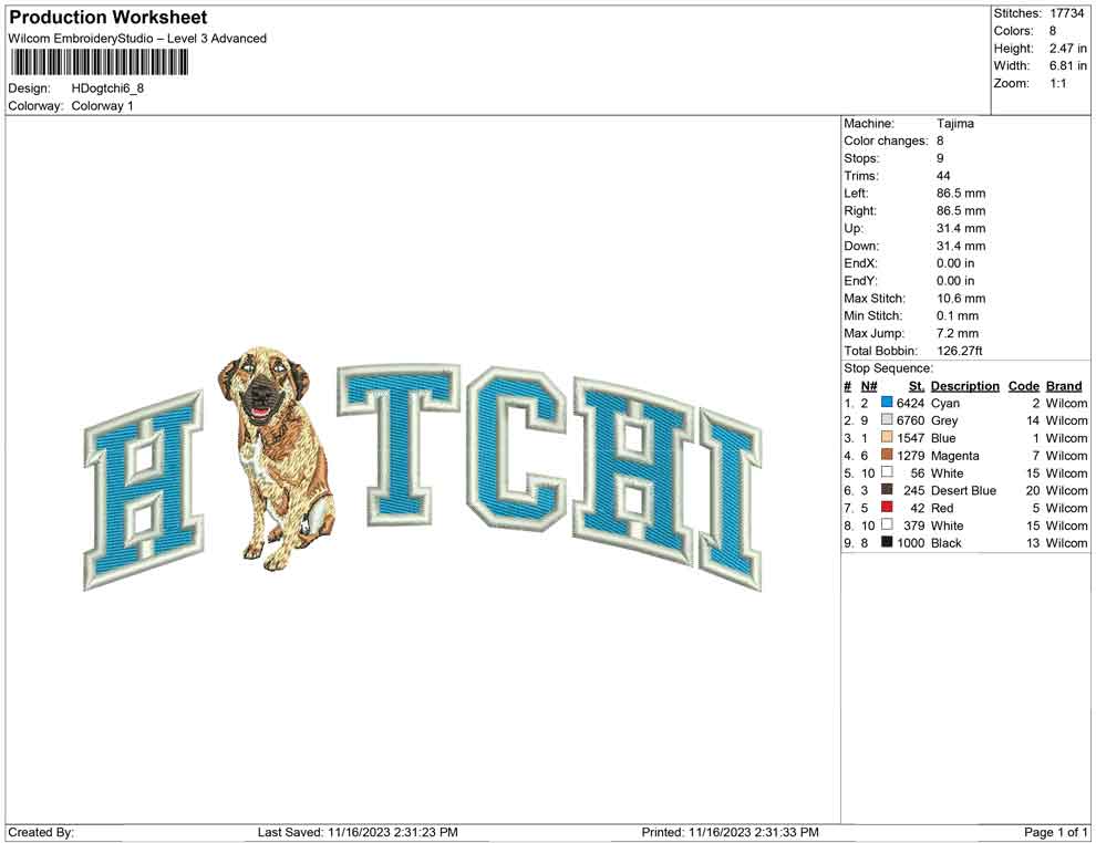 H dog tchi