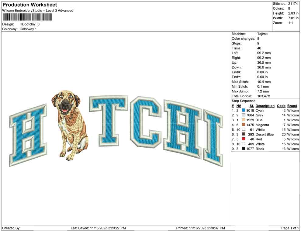 H dog tchi