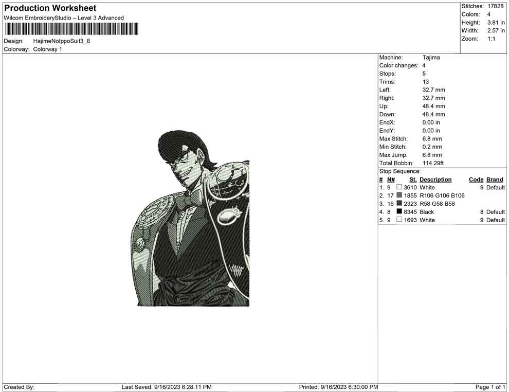 Hajima No ippo suit