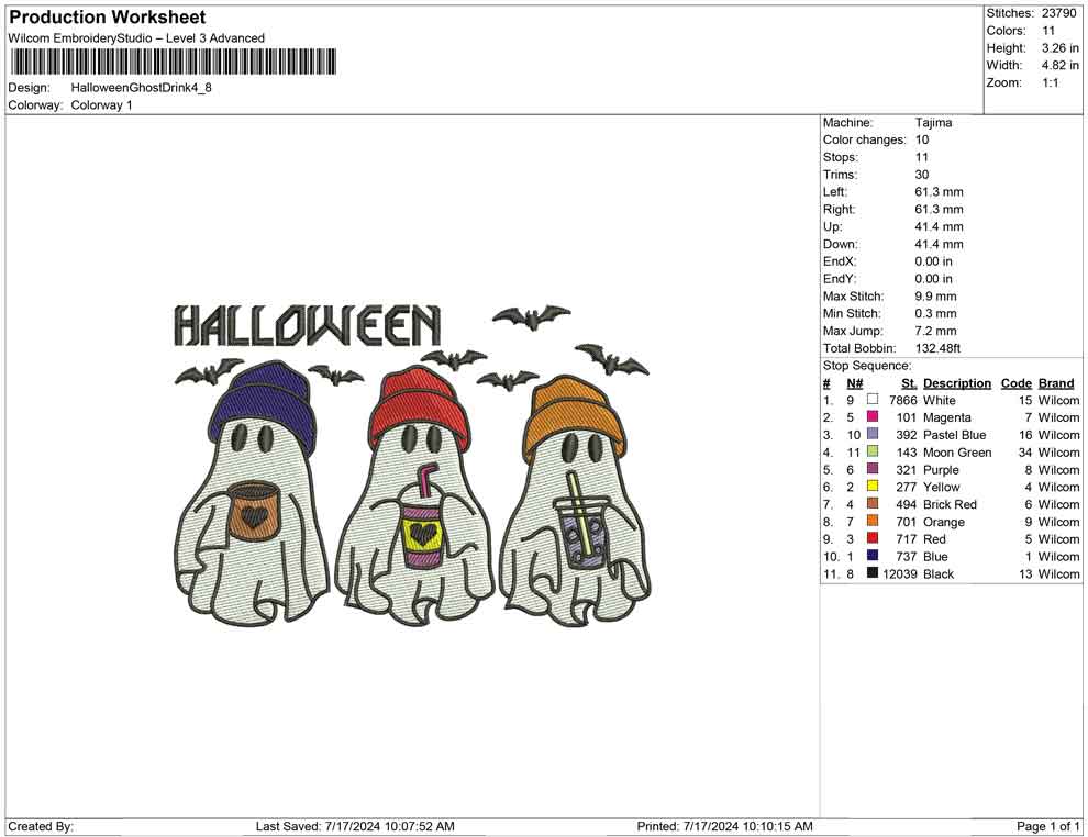 Halloween Ghost Drink