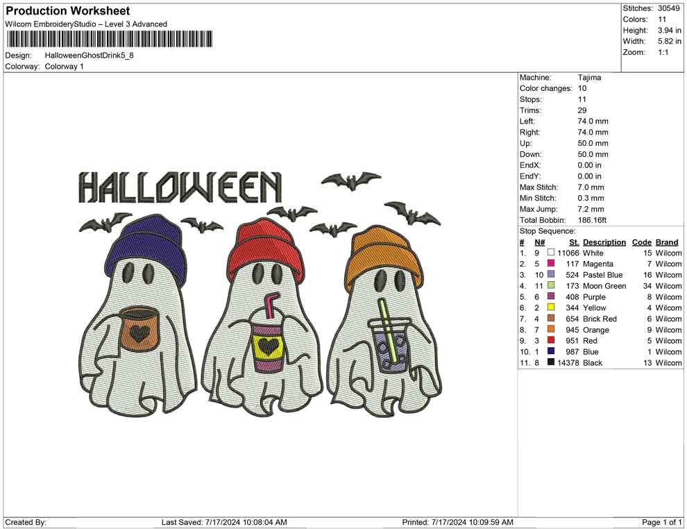 Halloween Ghost Drink