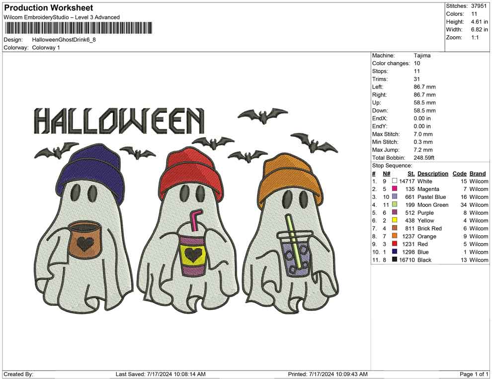 Halloween Ghost Drink
