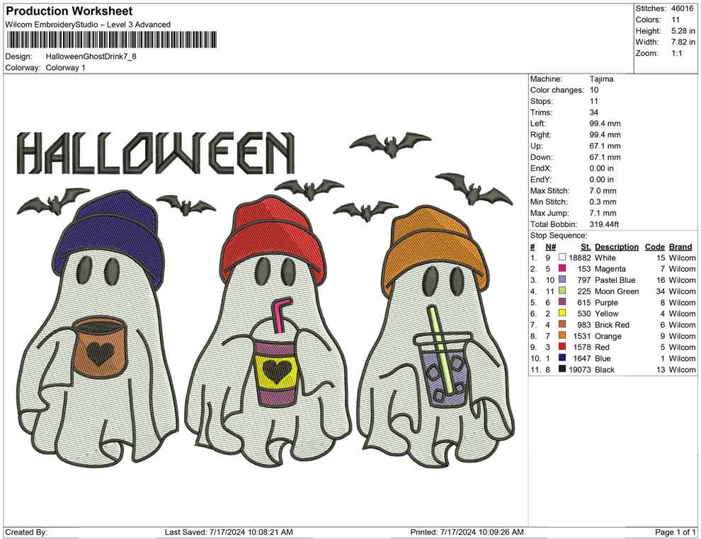 Halloween Ghost Drink