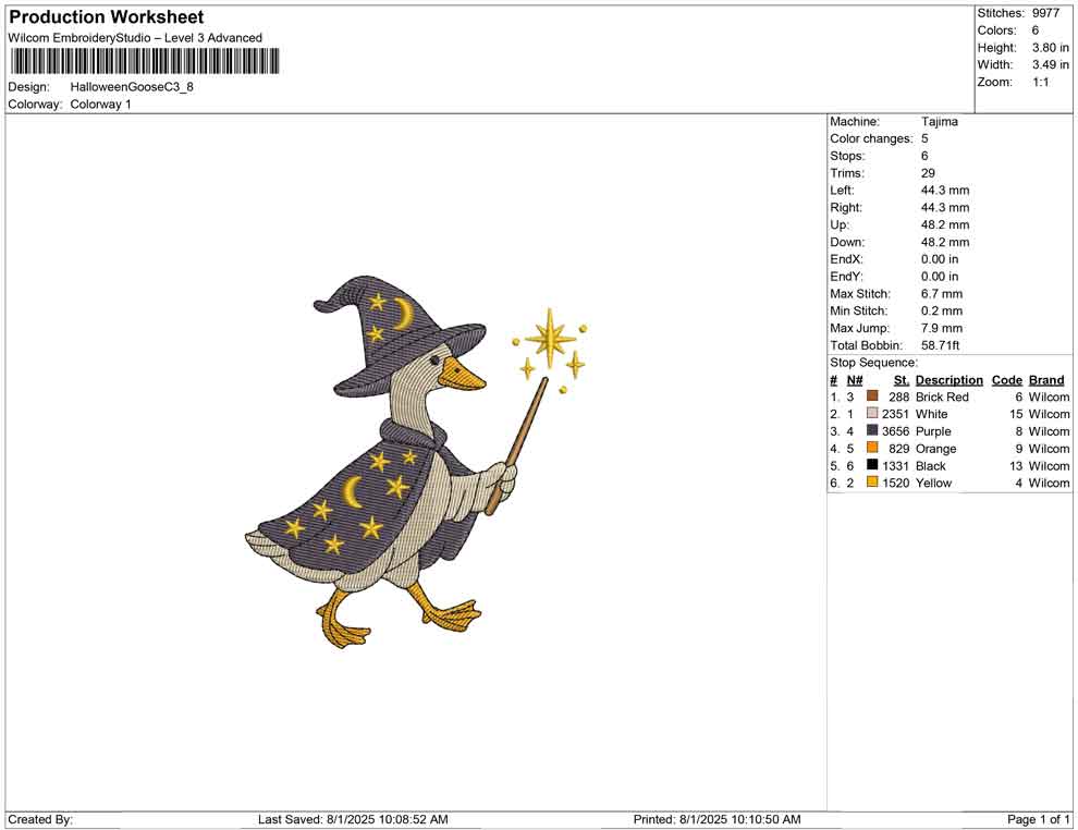 Halloween Goose C
