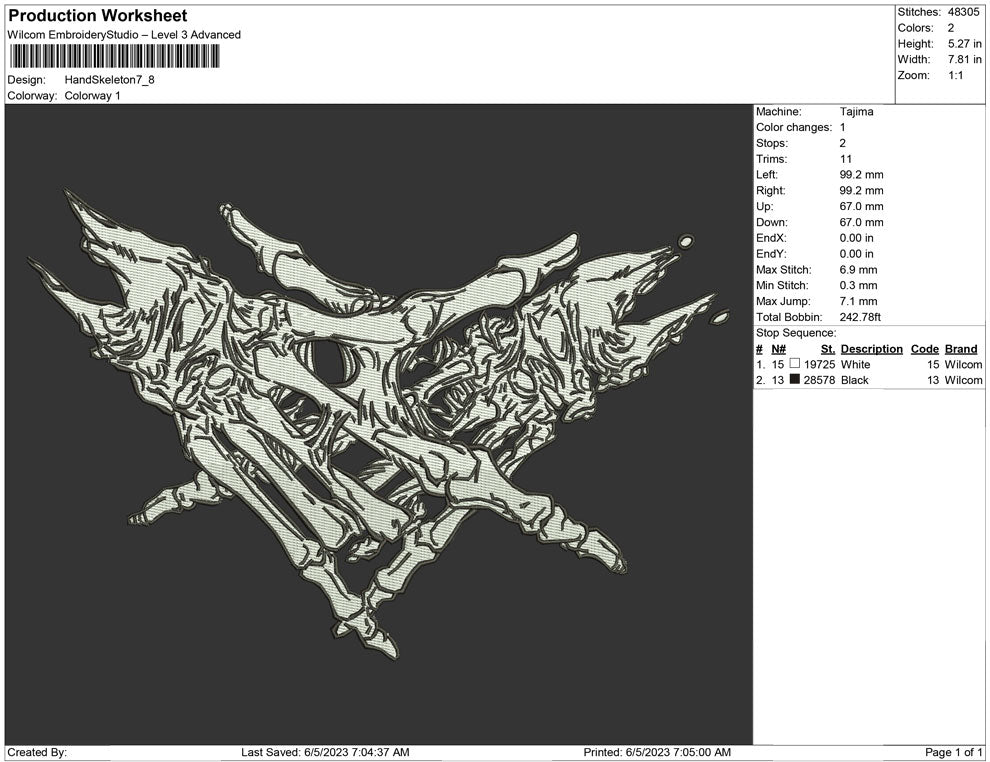 Hand Skeleton