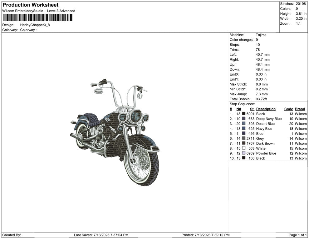 Harley Davidson Chopper