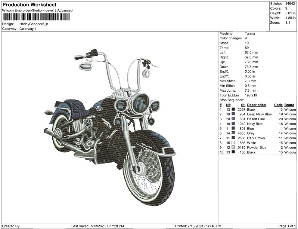 Harley Davidson Chopper