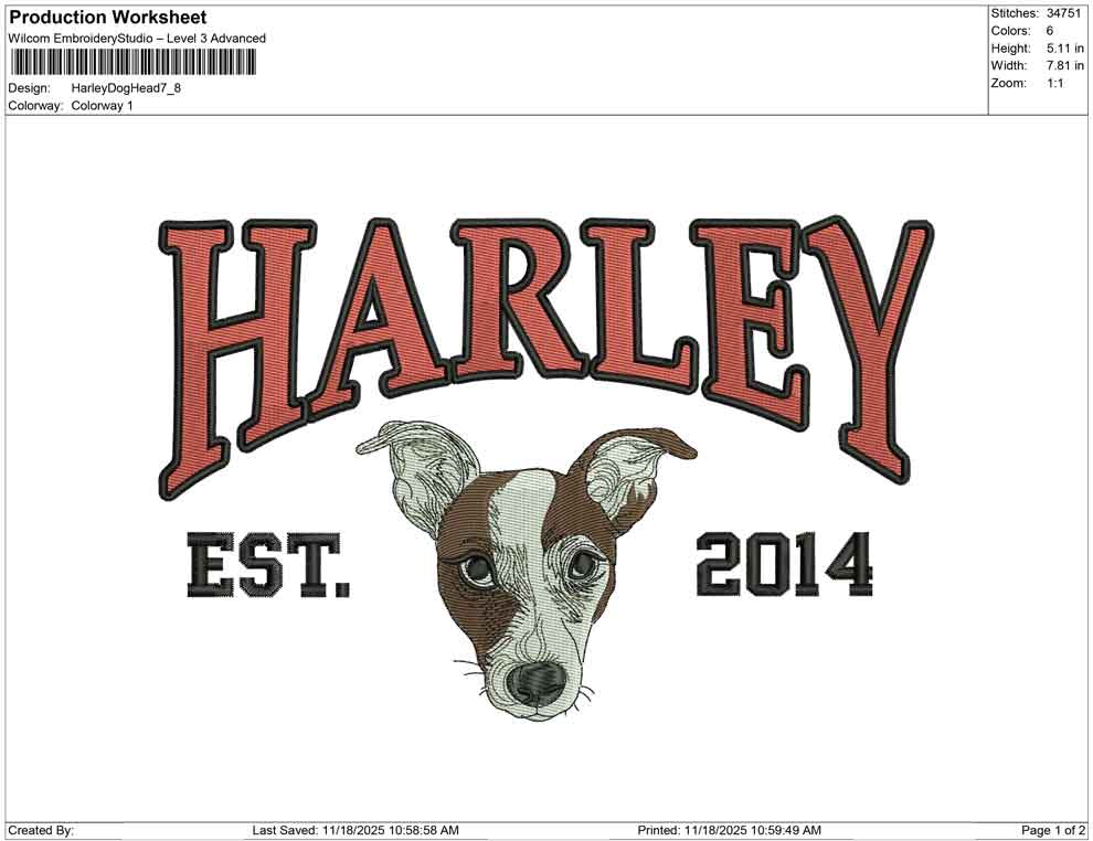 Harley Dog Head