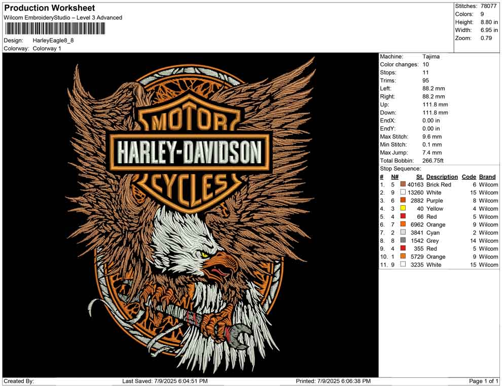Harley Eagle
