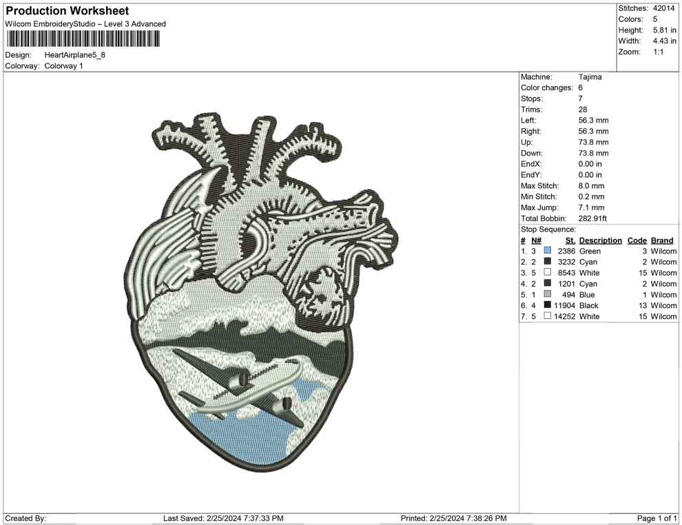 Heart Airplane