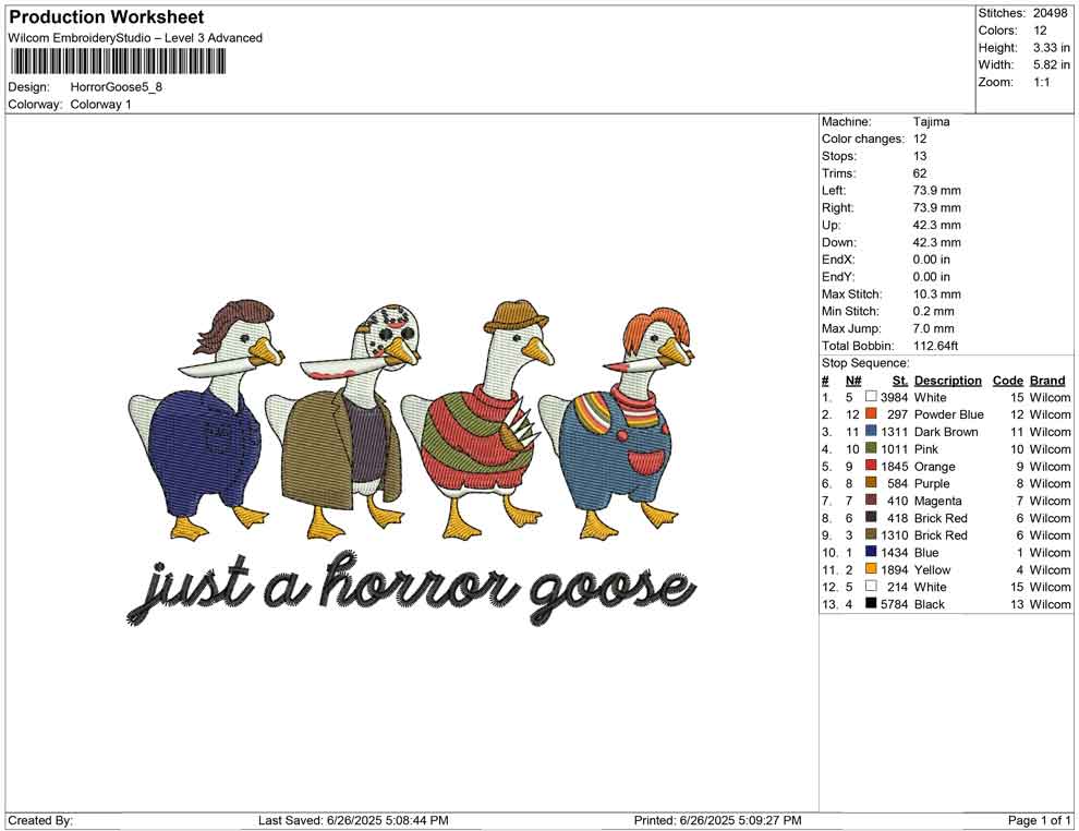 Horror Goose