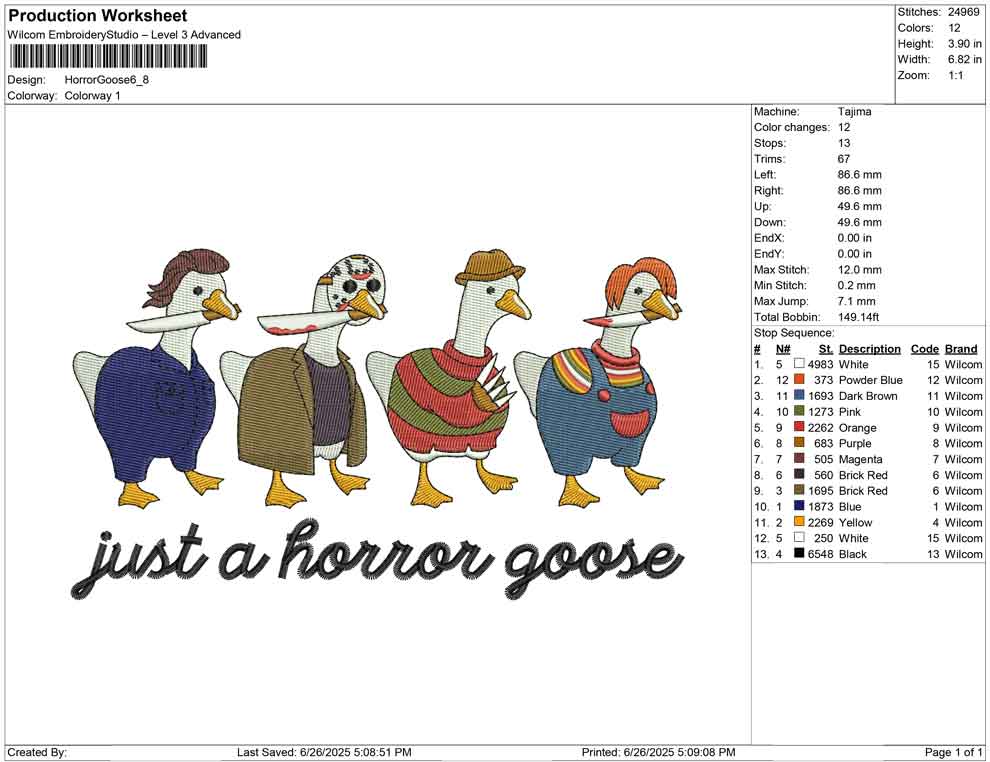 Horror Goose