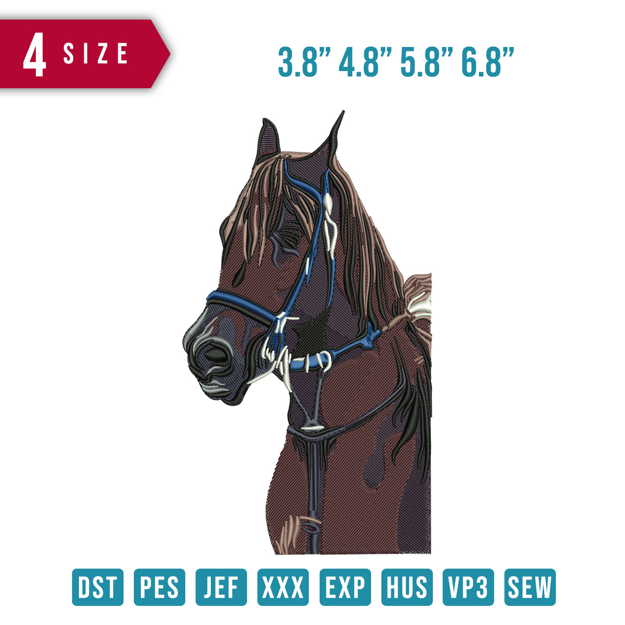 Horse brown
