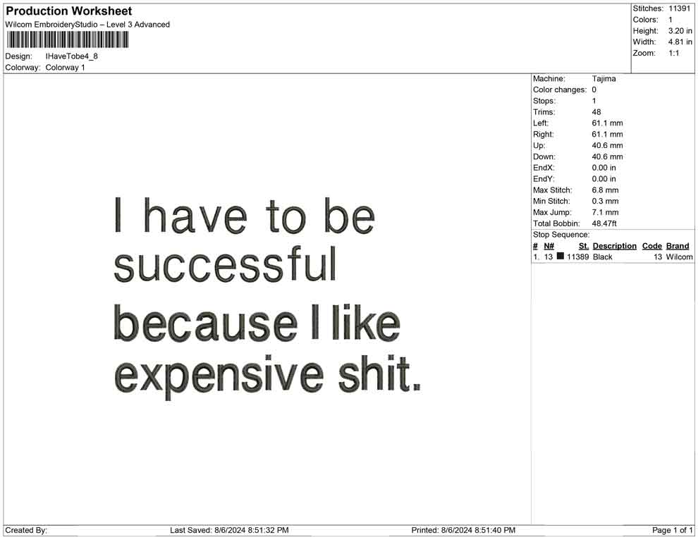 I have to be
