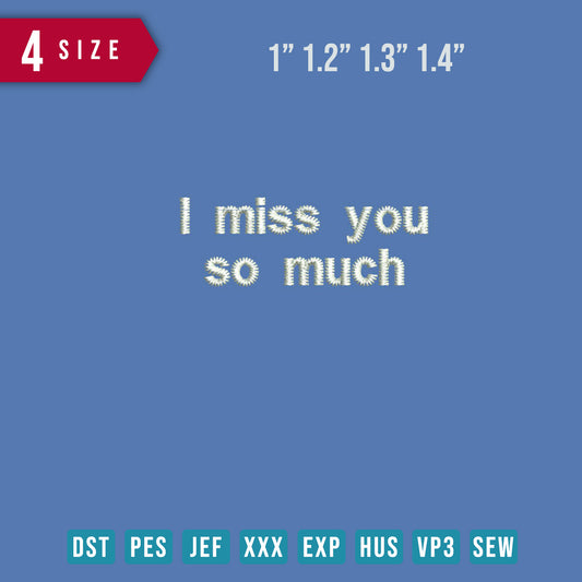 I Miss You So Much