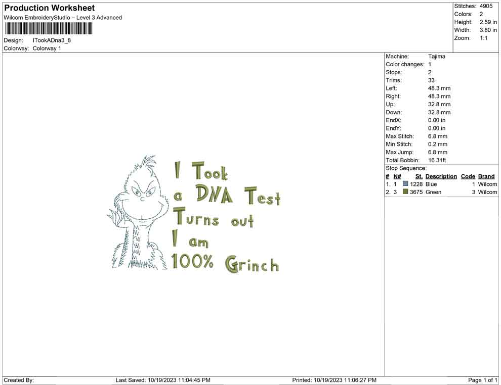 I took dna