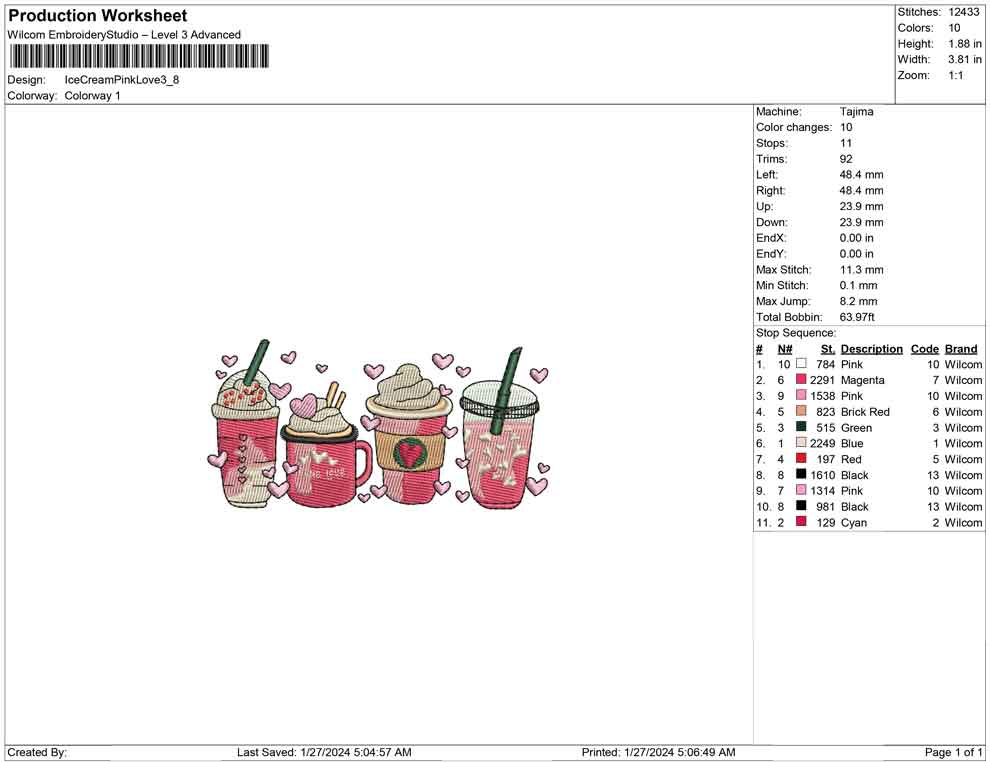 ice cream pink love