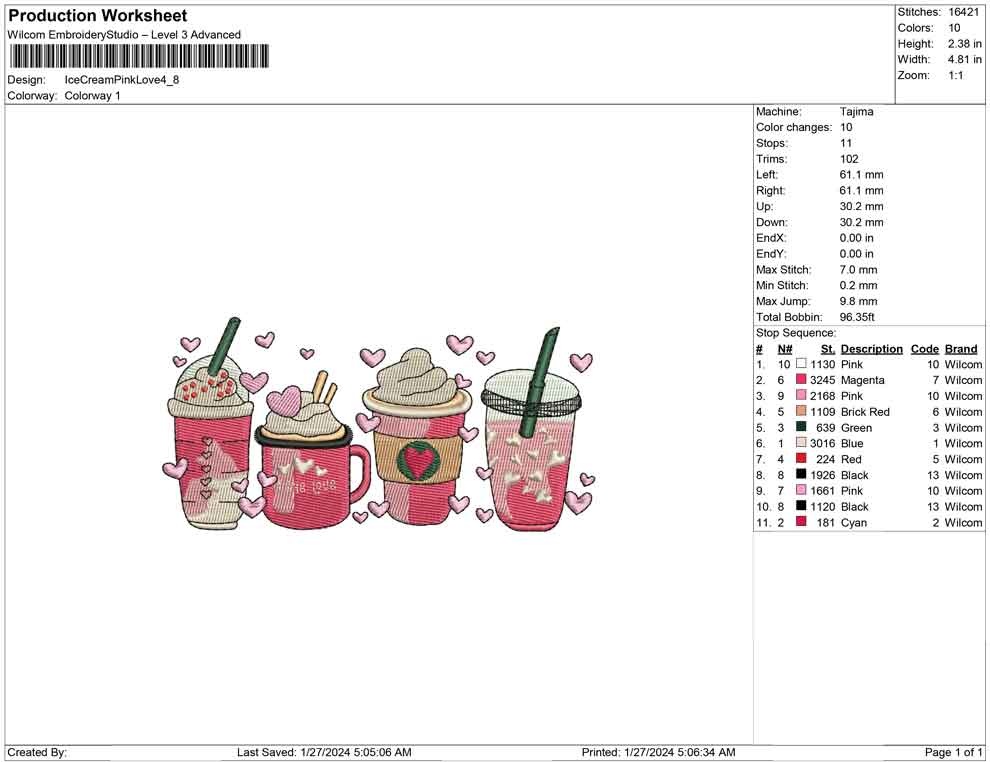 ice cream pink love