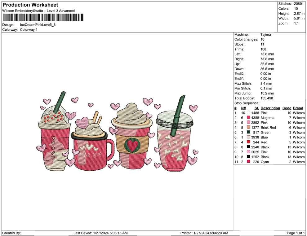 ice cream pink love