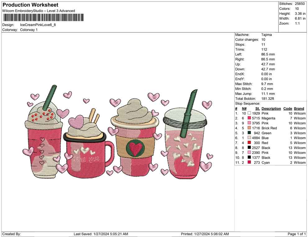 ice cream pink love