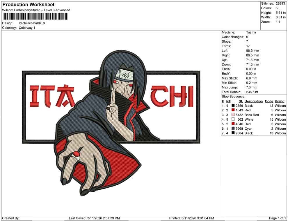 Itachi Uchiha B