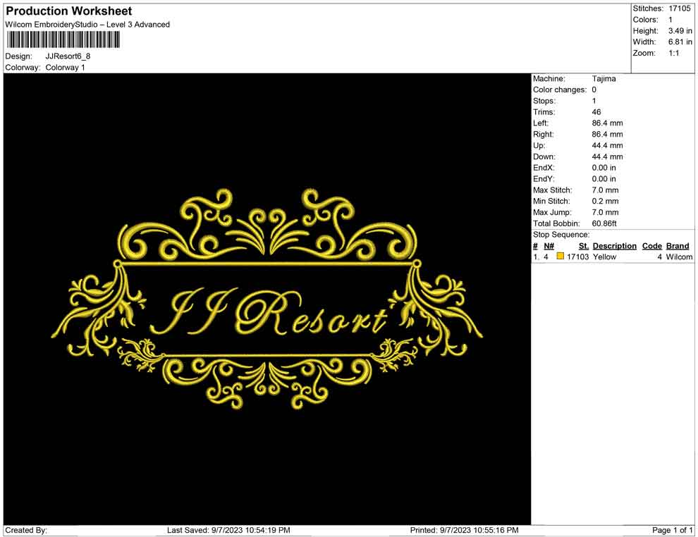 JJ resort logo