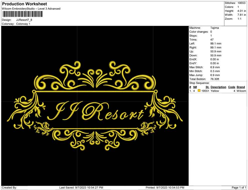 JJ resort logo