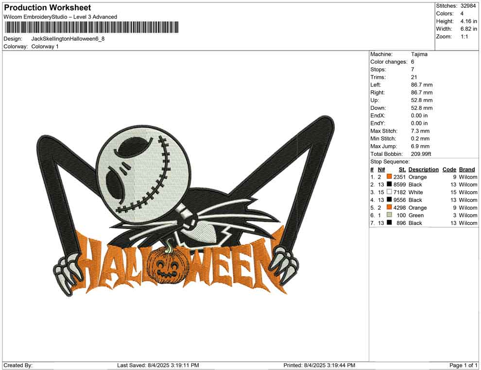 Jack Skellington Halloween