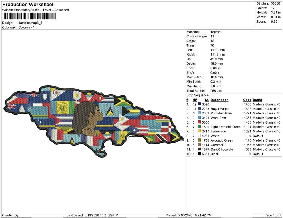 Jamaica Map