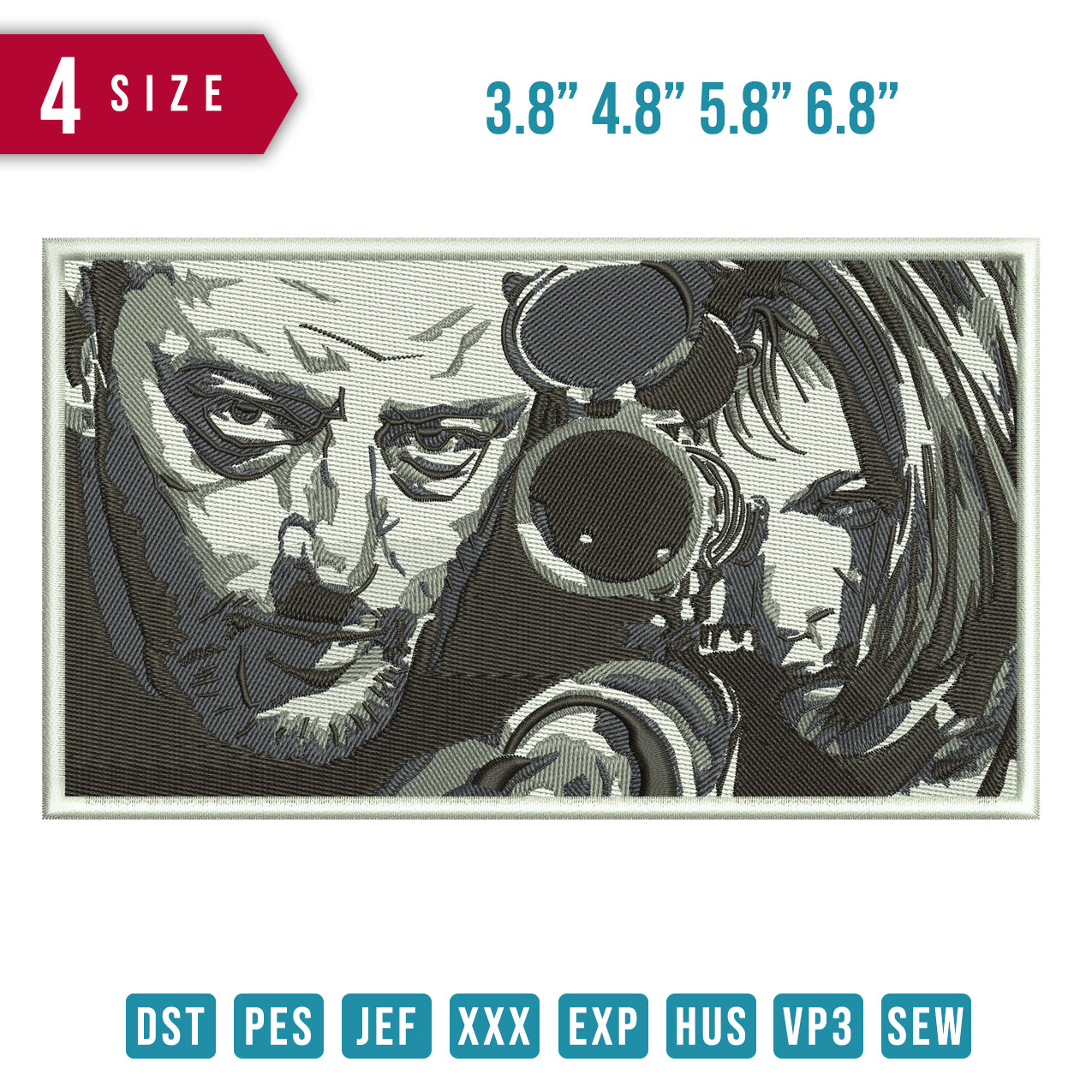 Jean Reno and natalie