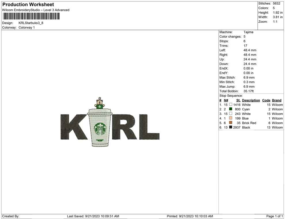 KRL Starbuck