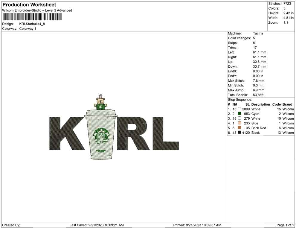 KRL Starbuck