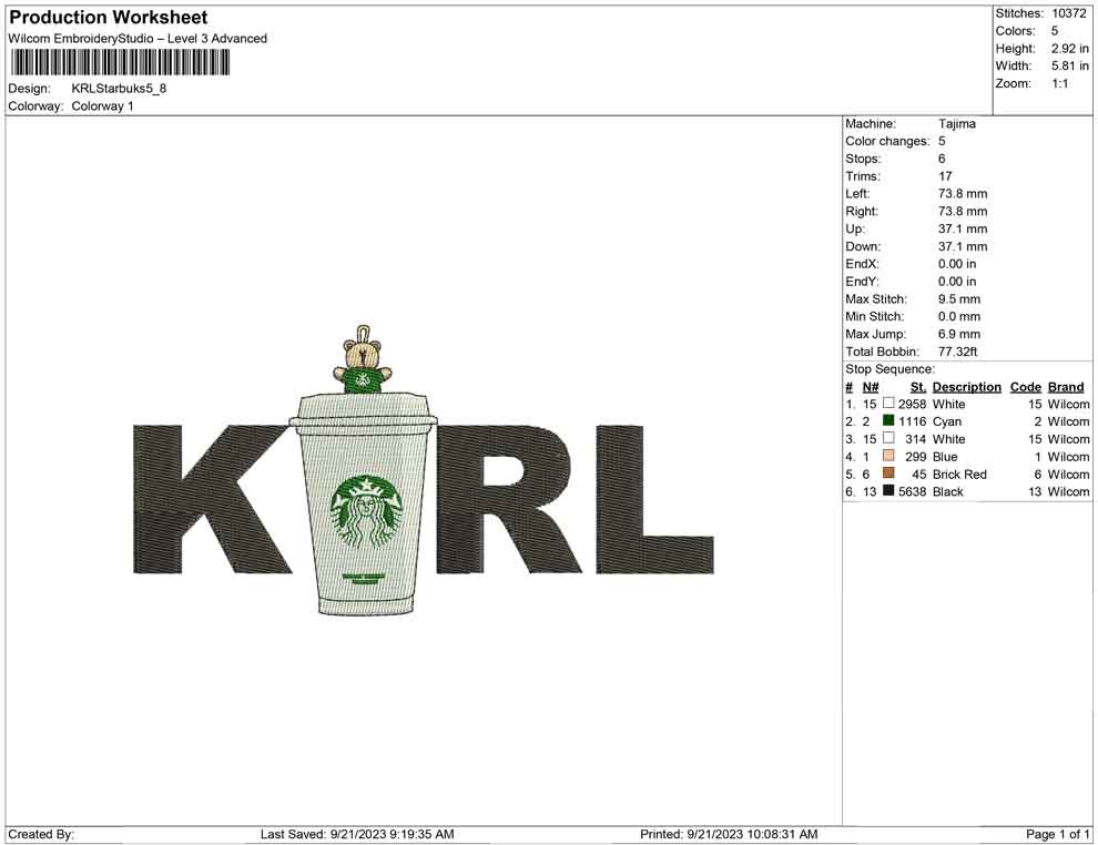 KRL Starbuck