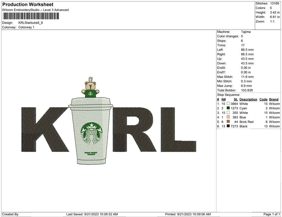 KRL Starbuck