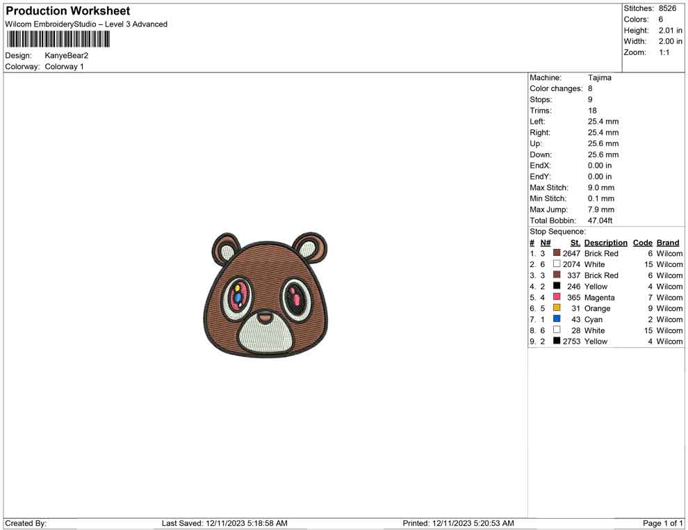 Kanye Bear