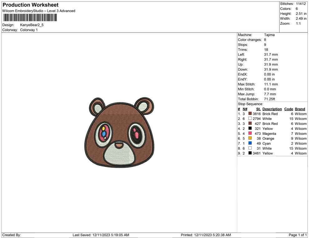 Kanye Bear