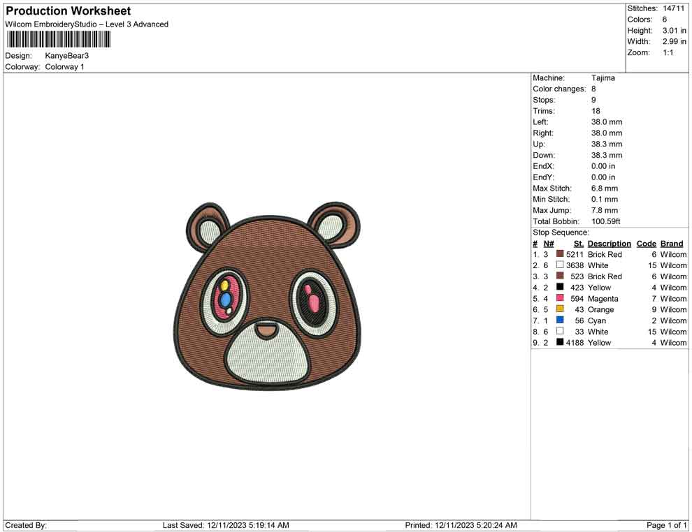 Kanye Bear