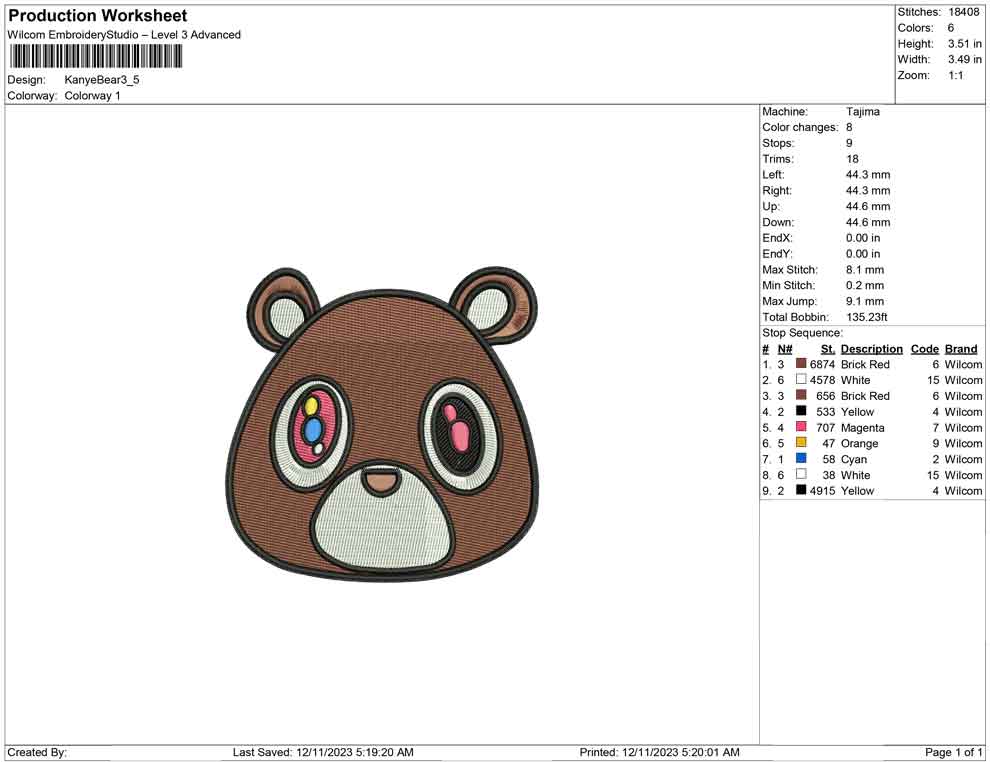 Kanye Bear