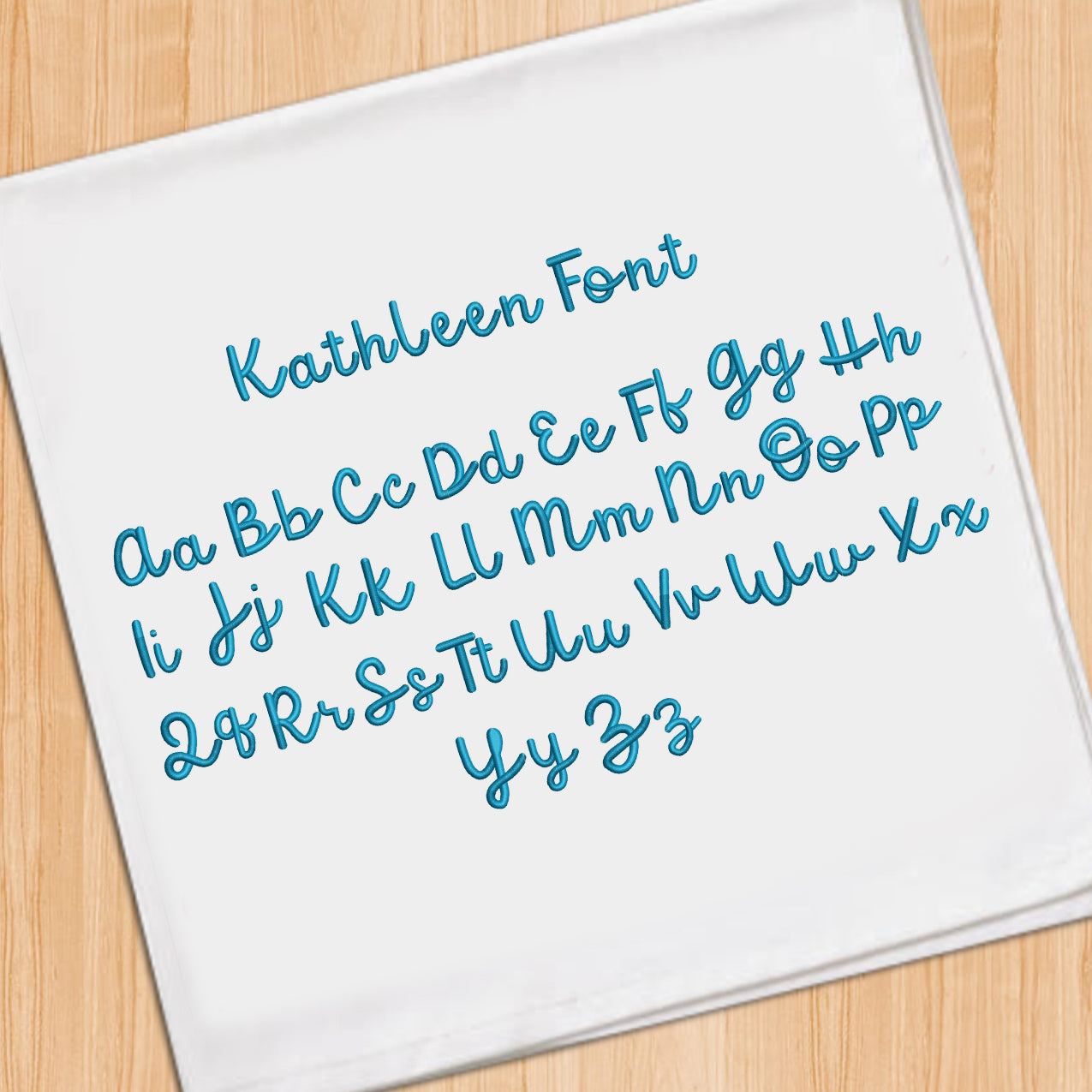 Kathleen 3D Font