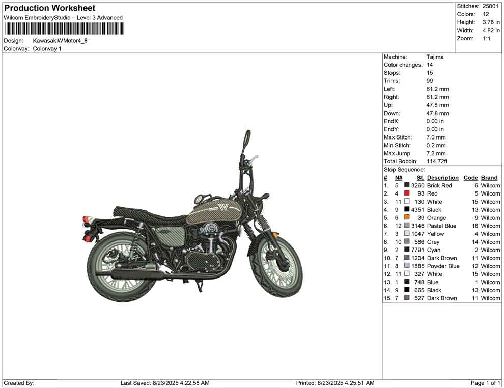 Kawasaki W Motor