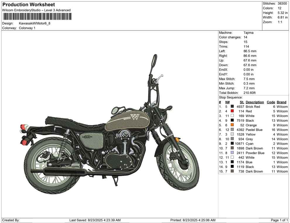 Kawasaki W Motor