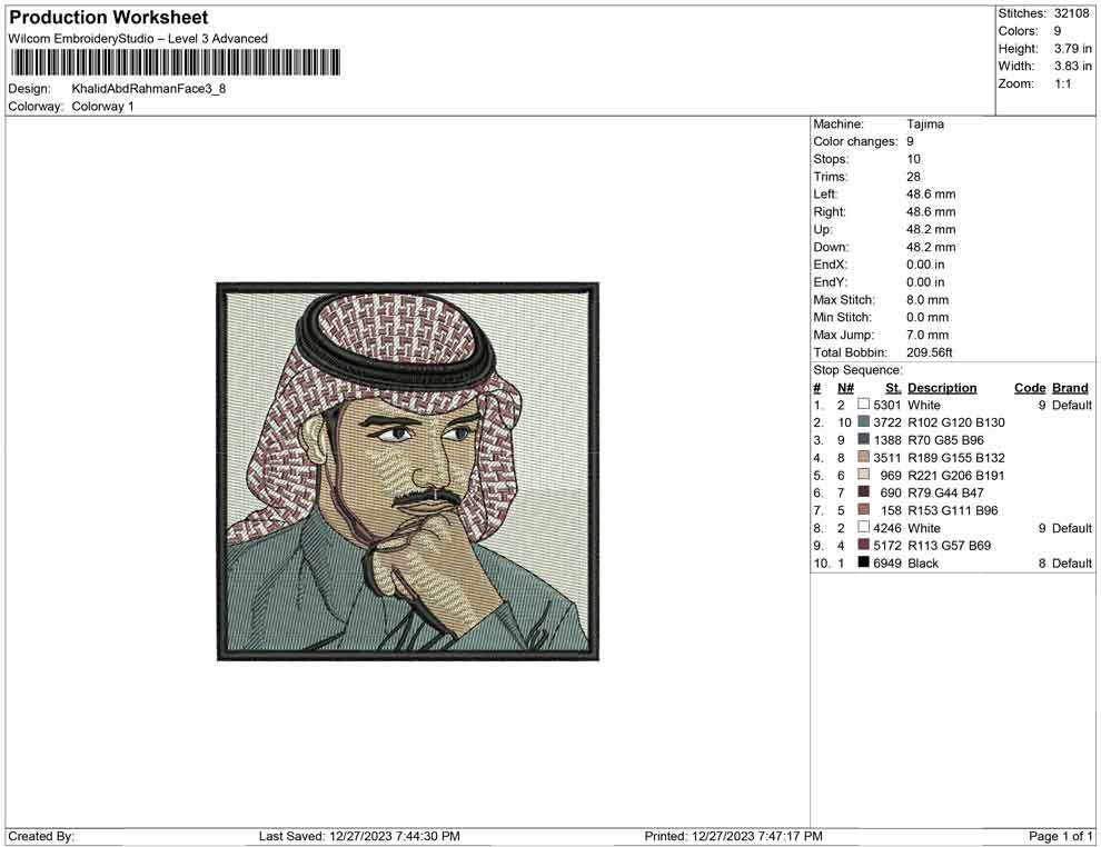 Khalid Abdul rahman face