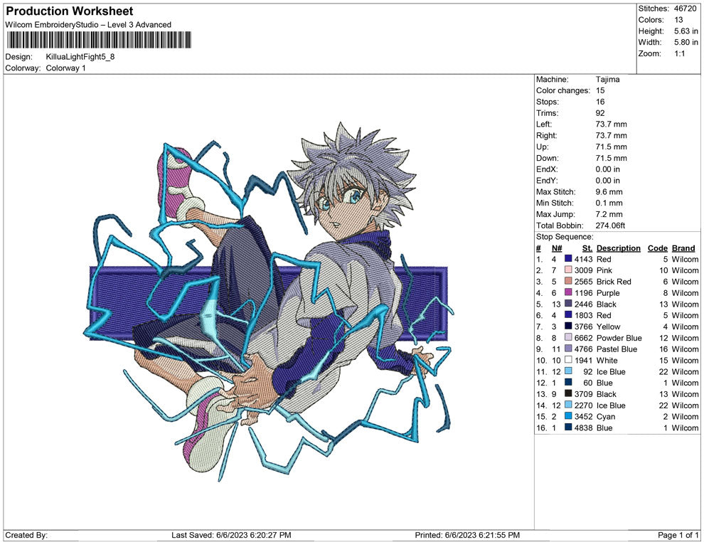 Killua Light Fight