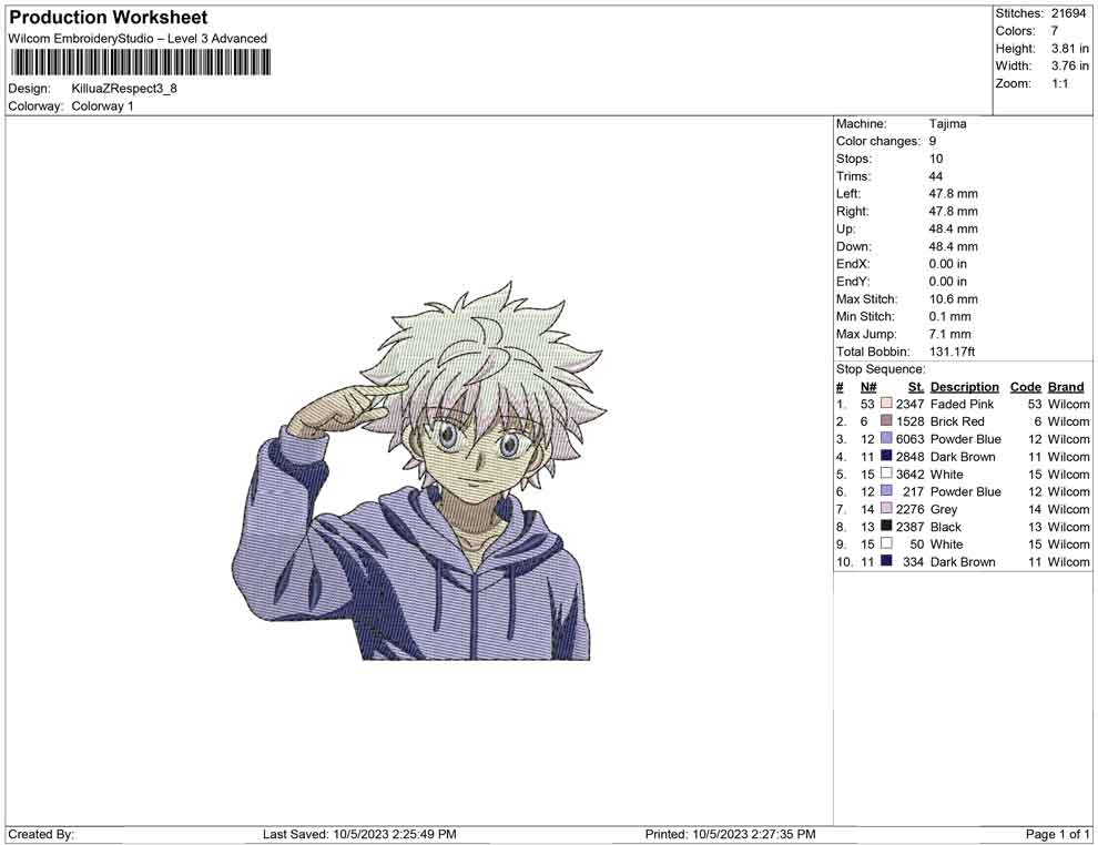 Killua Respect