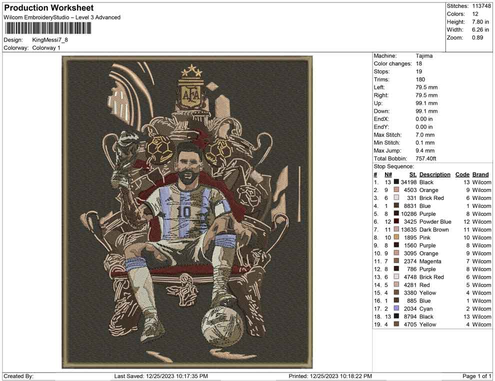King messi