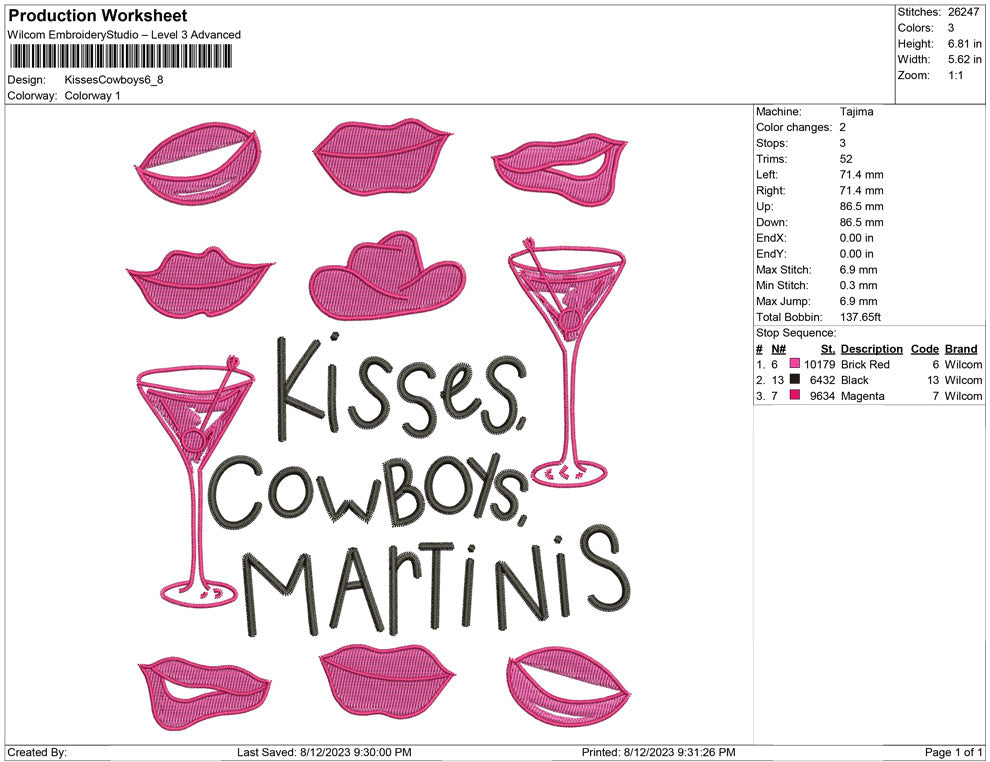 kisses cowboy