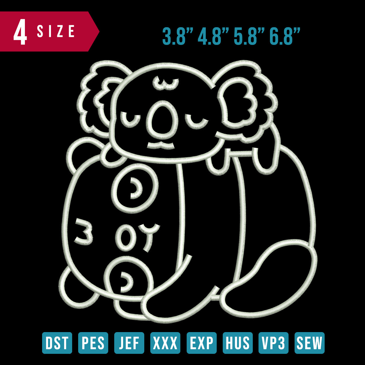 Koala Line Art