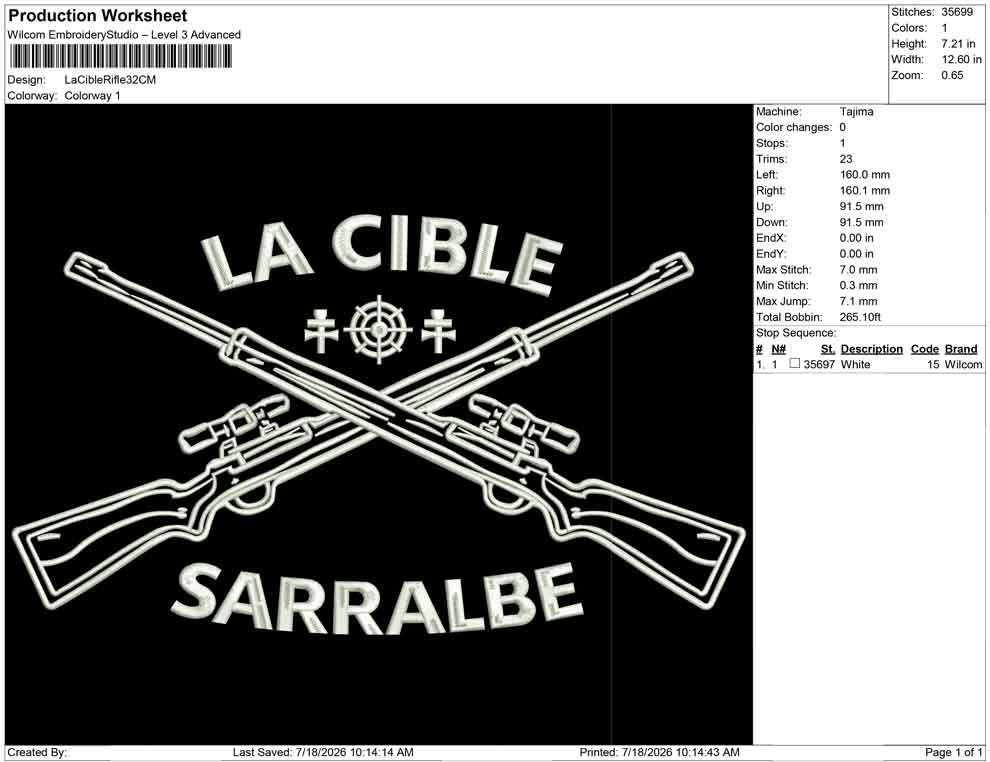 La Cible Rifle