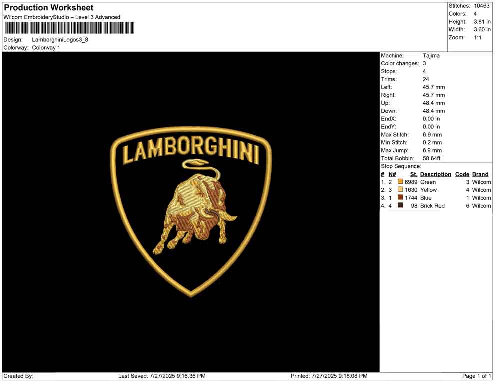 Lamborghini Logos