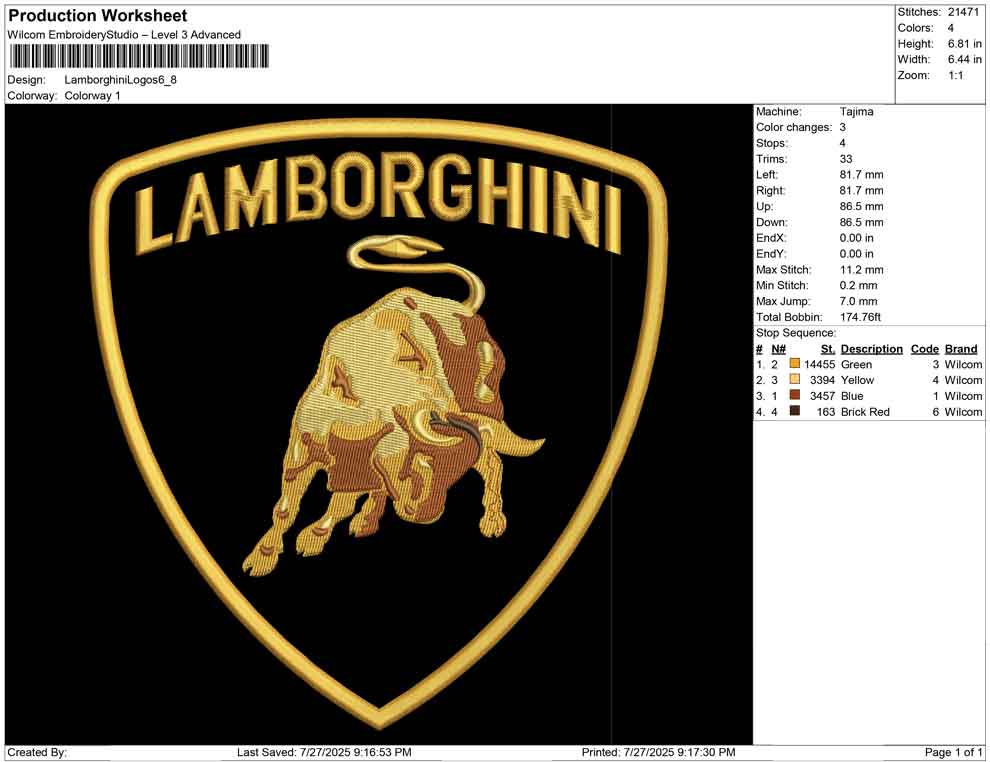 Lamborghini Logos